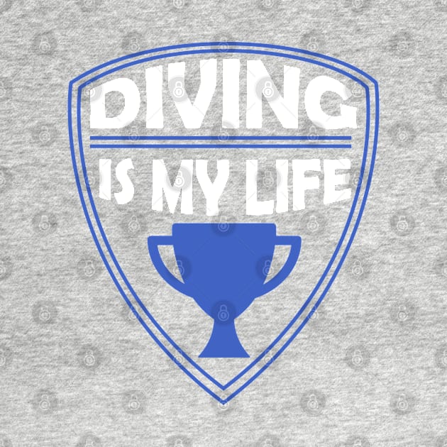 Diving is my Life Gift by woormle